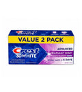 Crest 3D White Advanced, Smile Glow - Radiant Mint 2 Pack