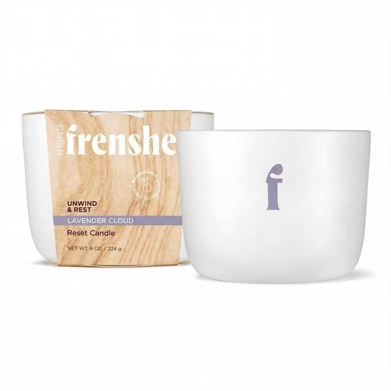 Being Frenshe Unwind & Rest Lavender Cloud Reset Candle 8oz