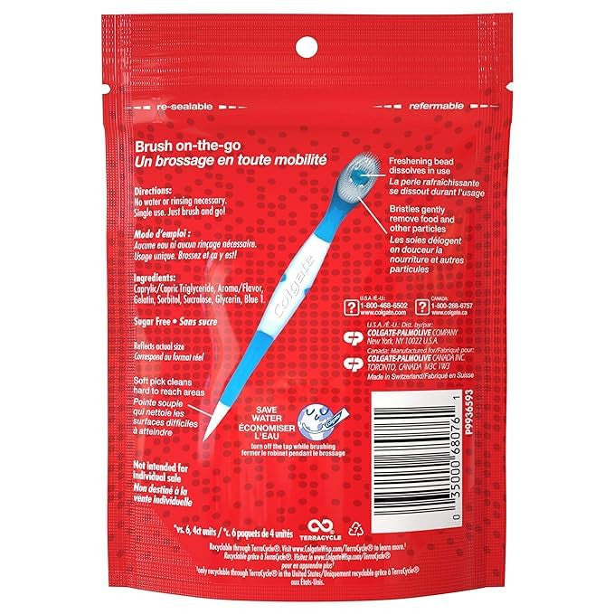 Colgate Wisp Pack of 24 Disposable Toothbrushes