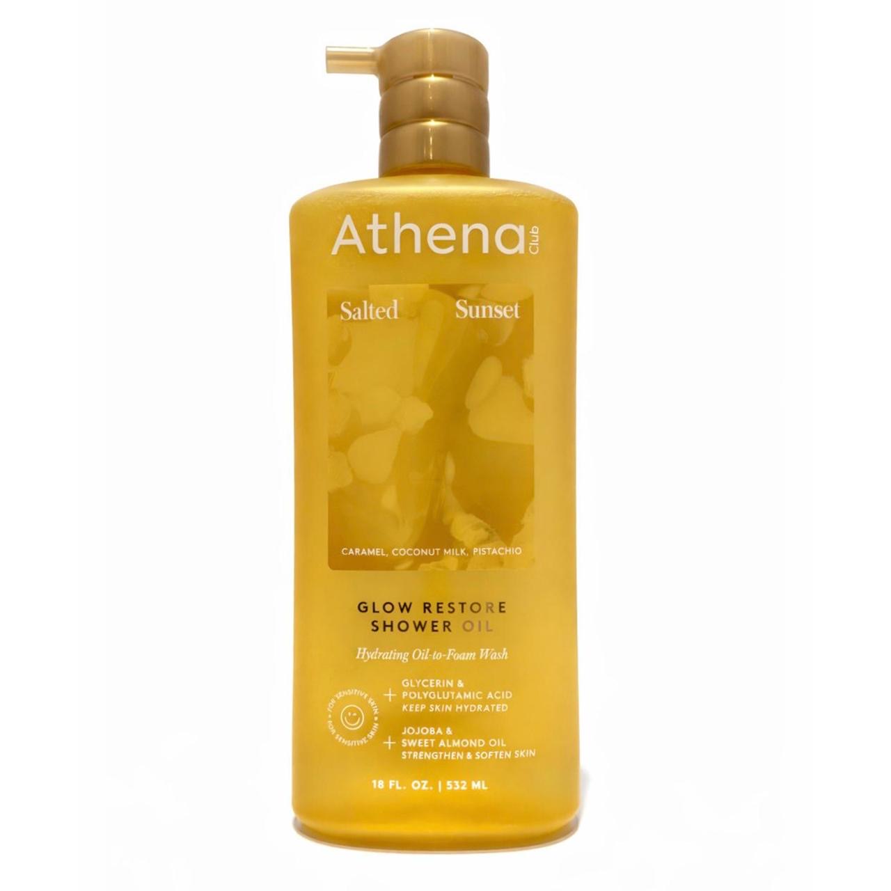 Athena Club Glow Restore Shower Oil - Salted Sunset