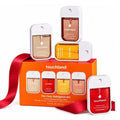 Touchland The Cozy Indulgence Set 4 Hydrating Hand Power Mists 1 FL OZ 30 mL Midnight S’mores Cranberry Spiced Pumpkin & Tini & Caramel