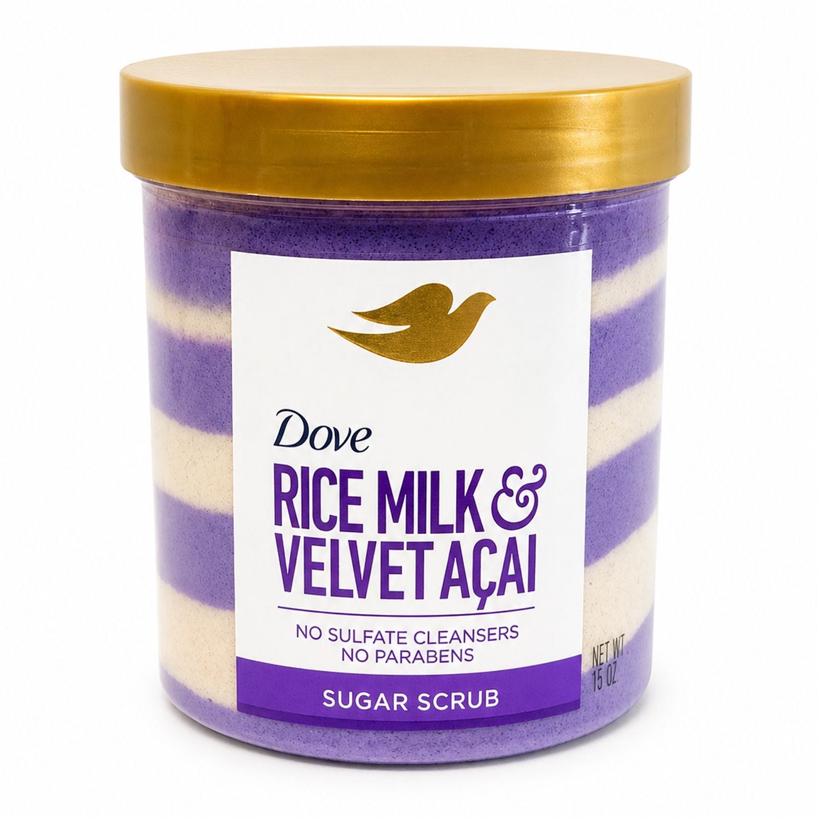 Dove Rice Milk & Velvet Açaí Sugar Scrub