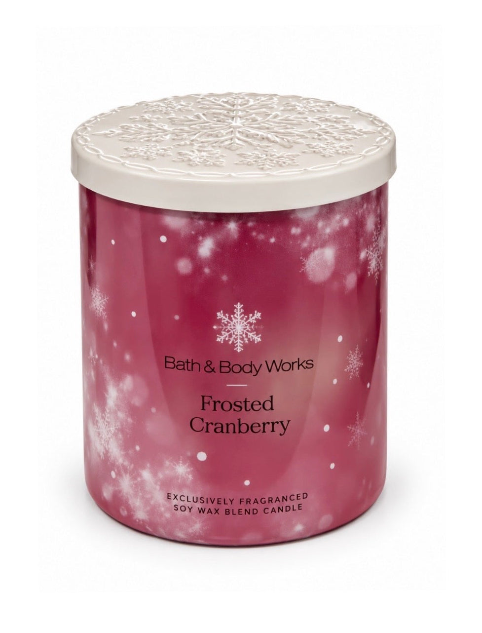 Bath & Body Works Frosted Cranberry Single Wick Candle