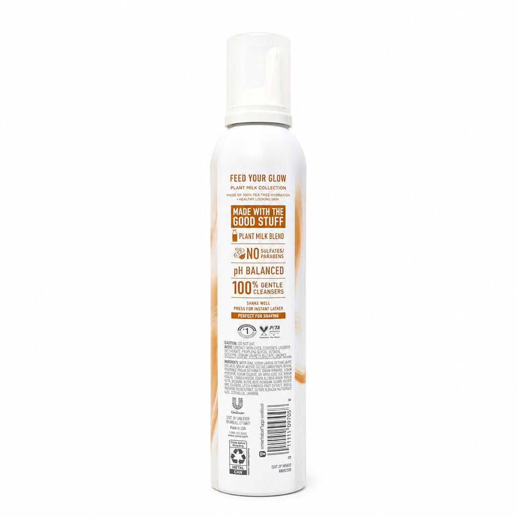 Dove Coconut Milk & Sugar Lychee Whipped Shower Foam