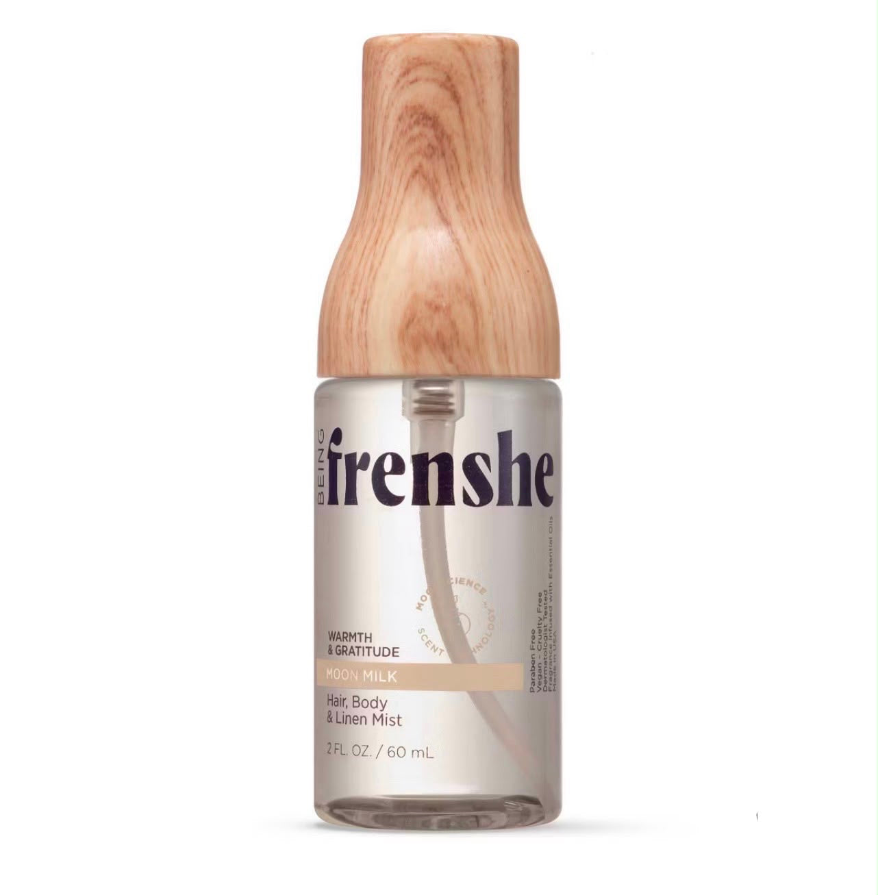 Being Frenshe Warmth & Gratitude Moon Milk Hair Body & Linen Mini Mist 60mL