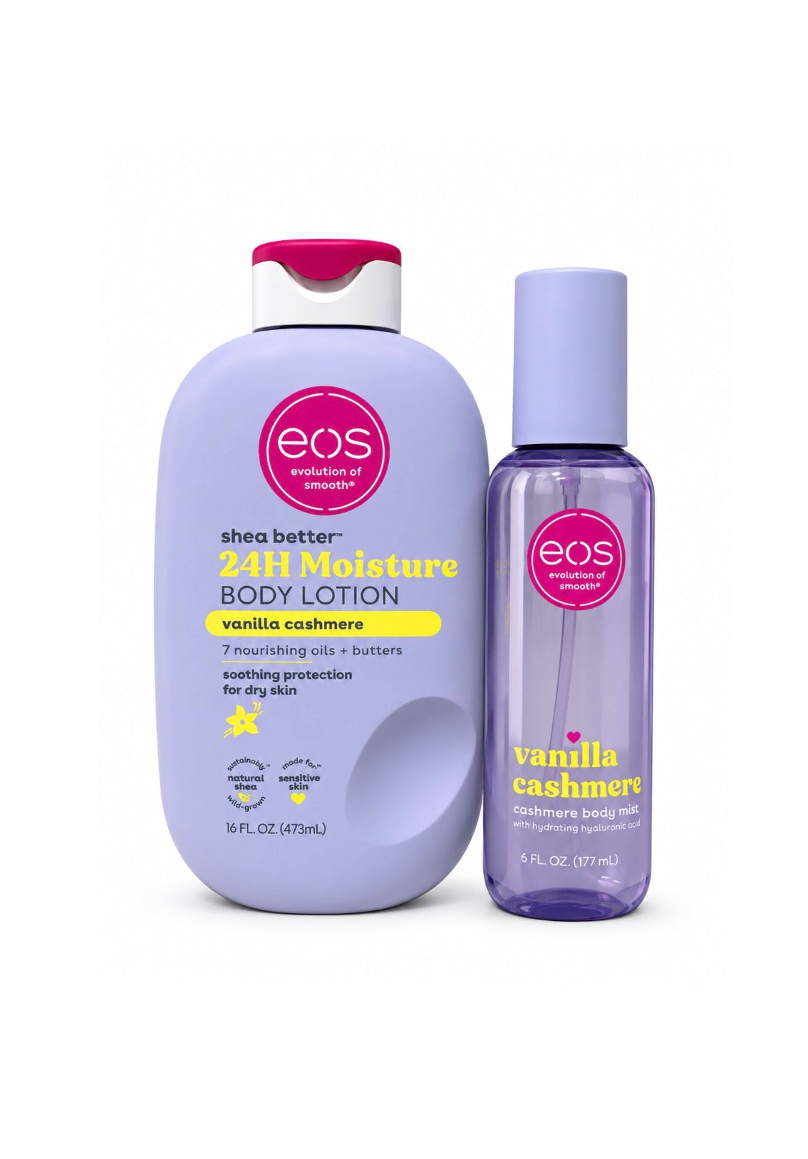 EOS Body Care Set - Lotion & Mist - Vanilla Cashmere