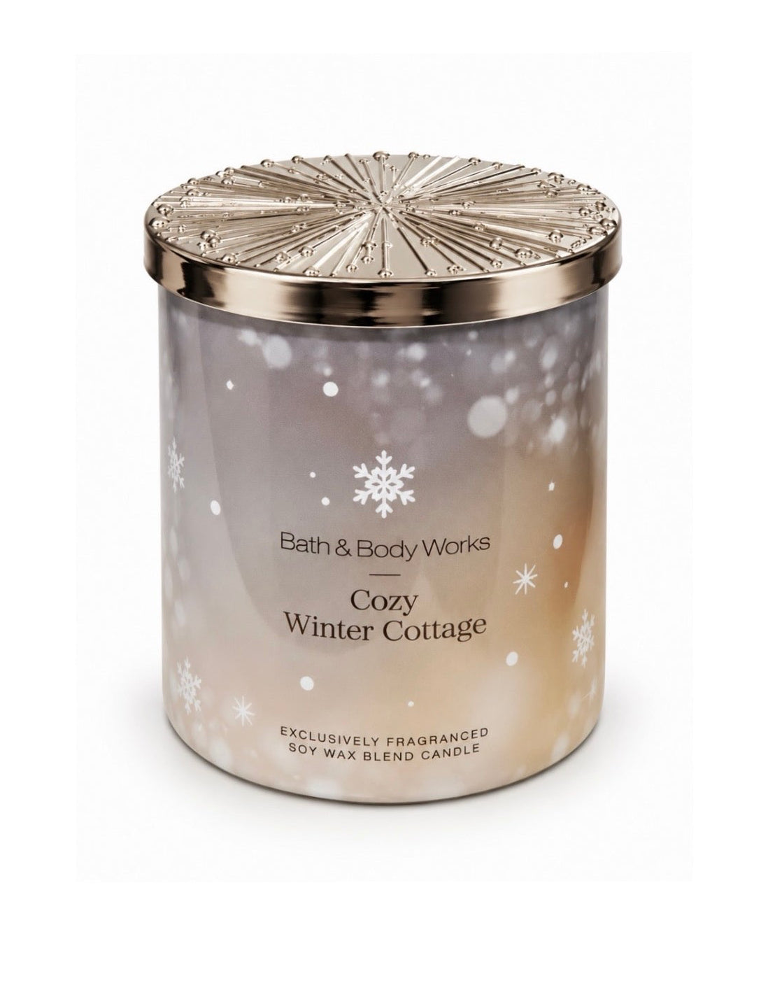 Bath & Body Works Cozy Winter Cottage Single Wick Candle