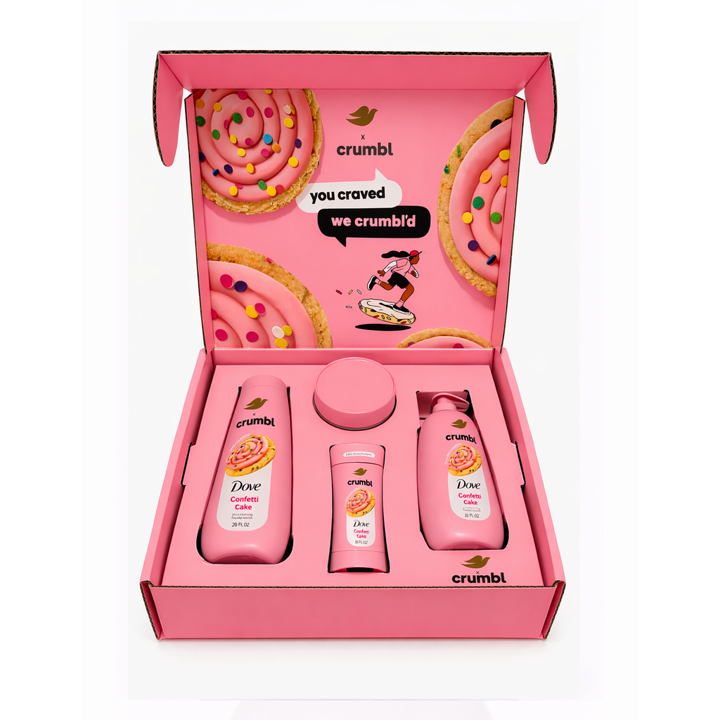 Dove x Crumbl Gift Set, Limited Edition - Confetti Cake