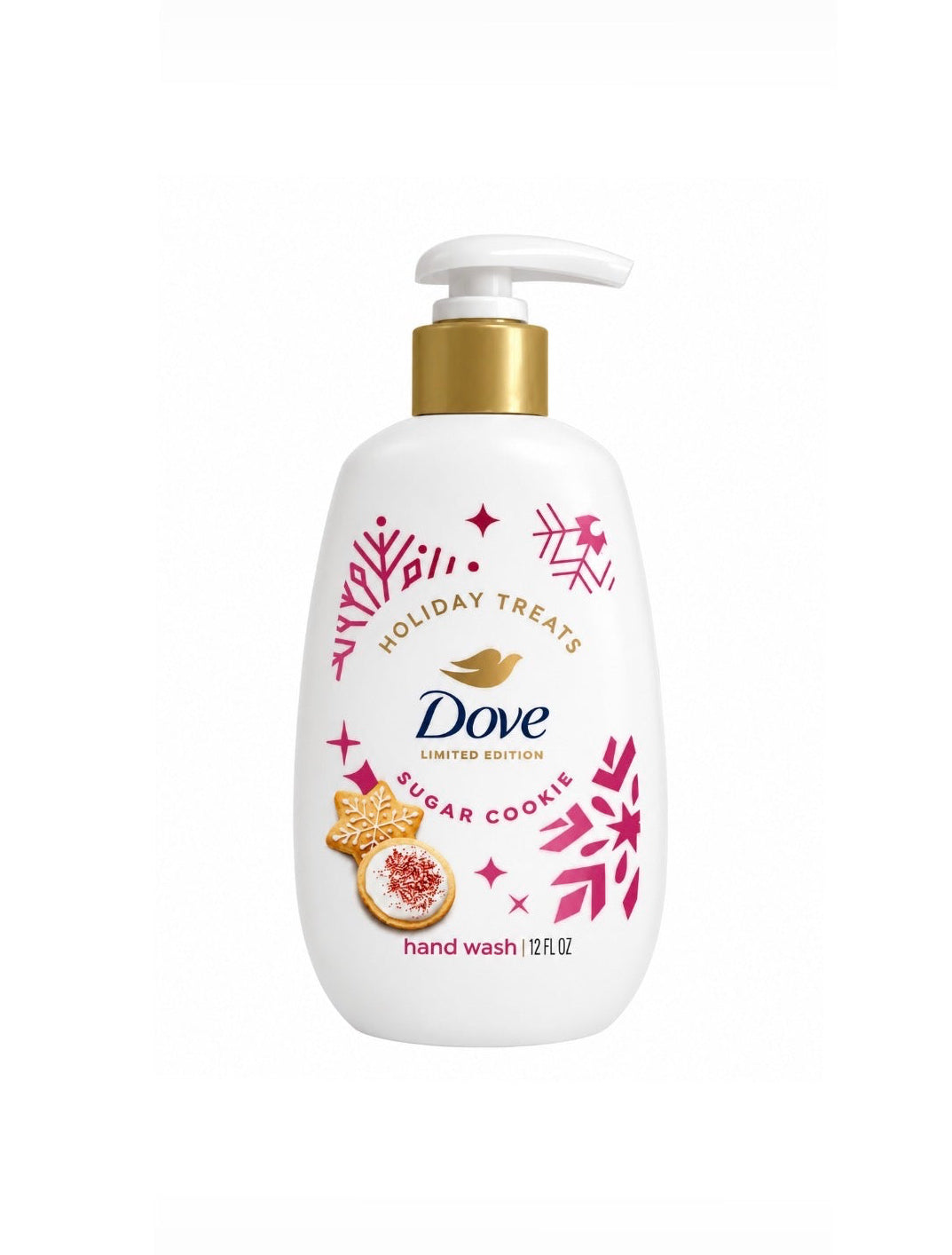 Dove Holiday Treats Hand Wash, Limited Edition - Sugar Cookie 12fl oz