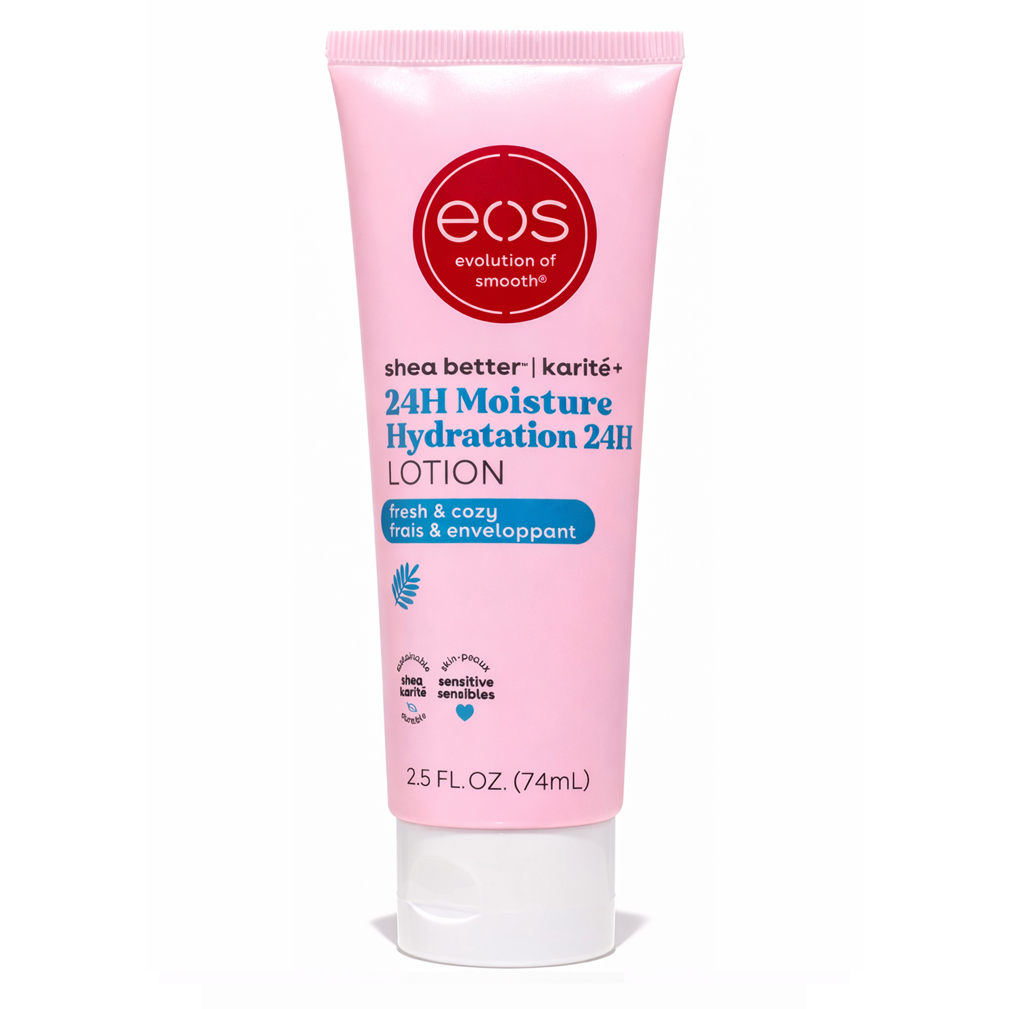 EOS Travel 24H Moisture Hydratation Lotion, Soft Girl Glow On The Go - Fresh & Cozy