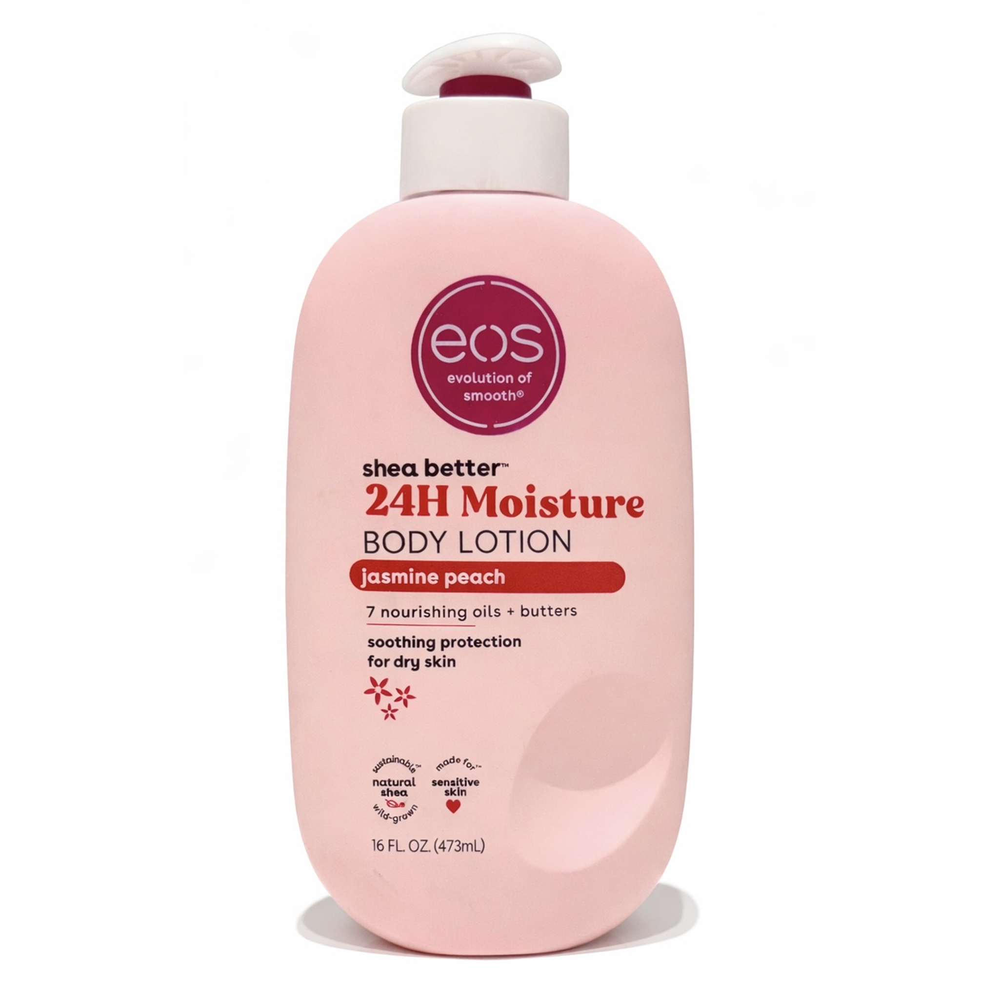 EOS 24H Moisture Body Lotion - Jasmine Peach