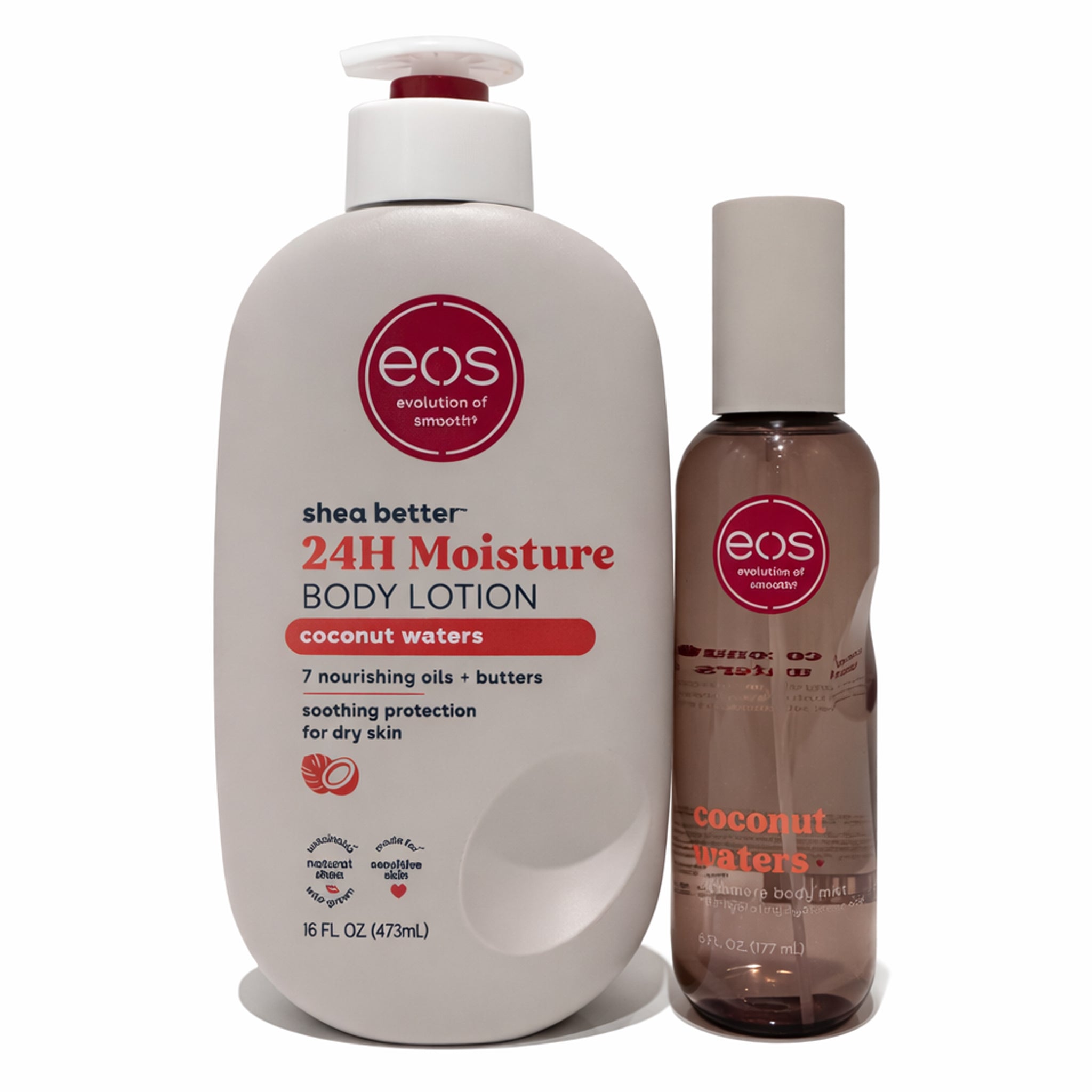 EOS Body Care Set - Lotion & Mist - Coconut Waters