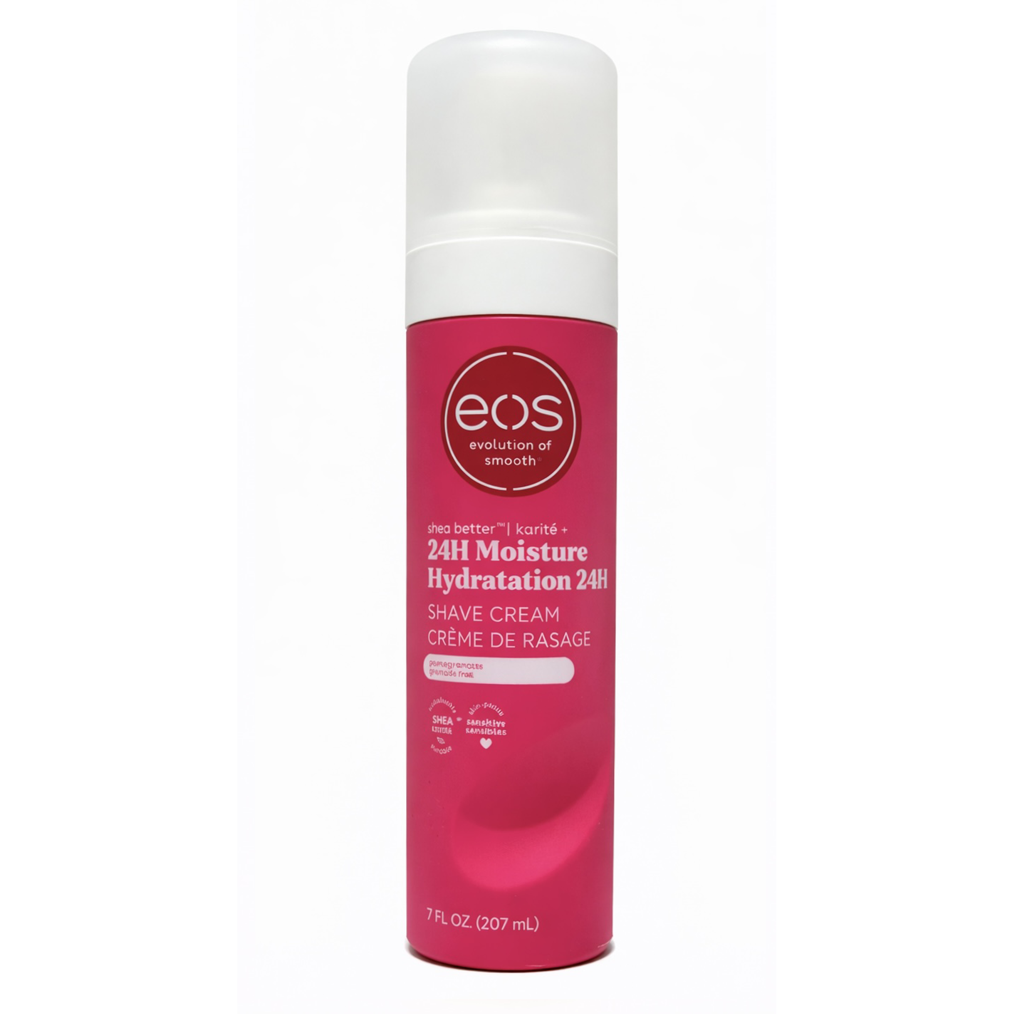 EOS Shave Cream, Soft Glow Girl - Pomegranate Raspberry