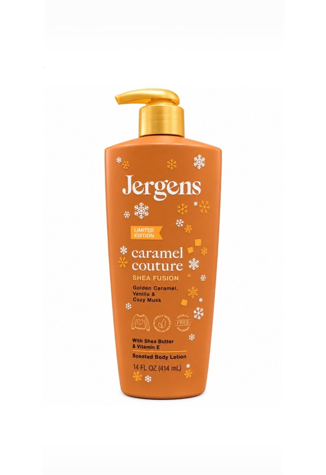 Jergens Shea Fusion Limited Edition Caramel Couture Scented Body Lotion