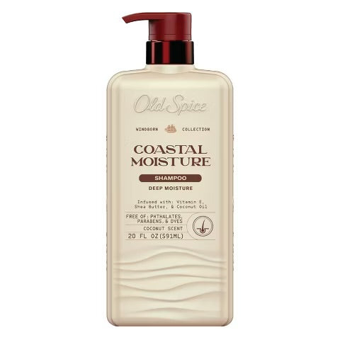 Old Spice Windborn Collection Shampoo - Coastal Moisture