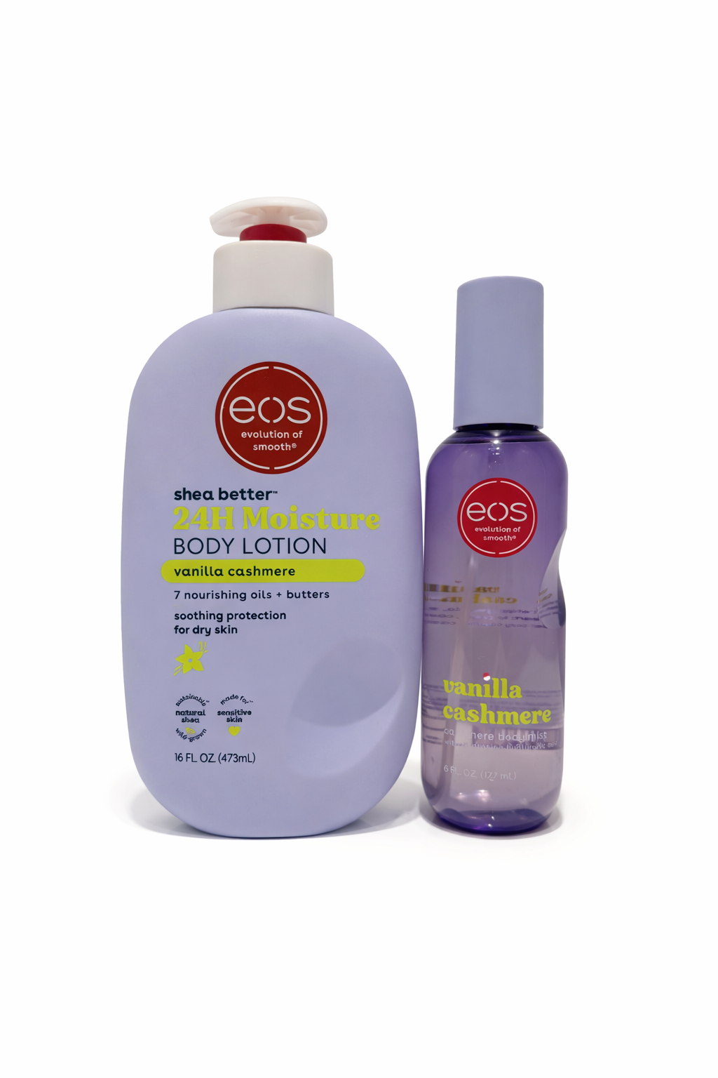 EOS Body Care Set - Lotion & Mist - Vanilla Cashmere