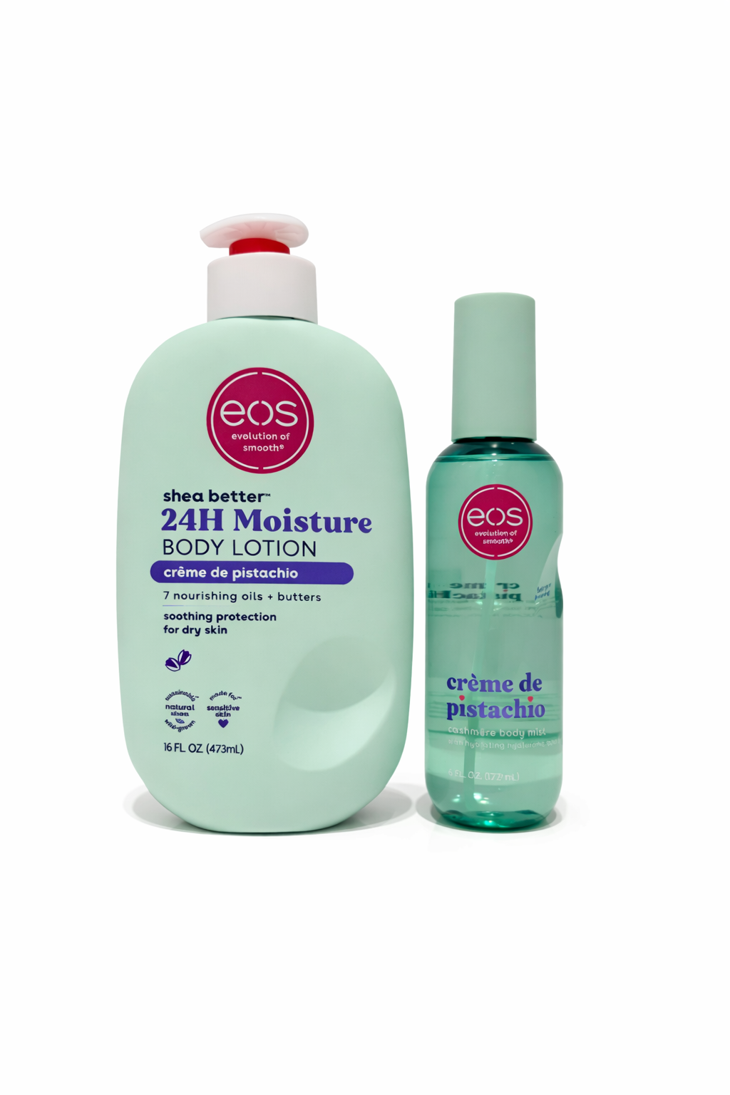 EOS Body Care Set - Lotion & Mist - Creme de Pistachio