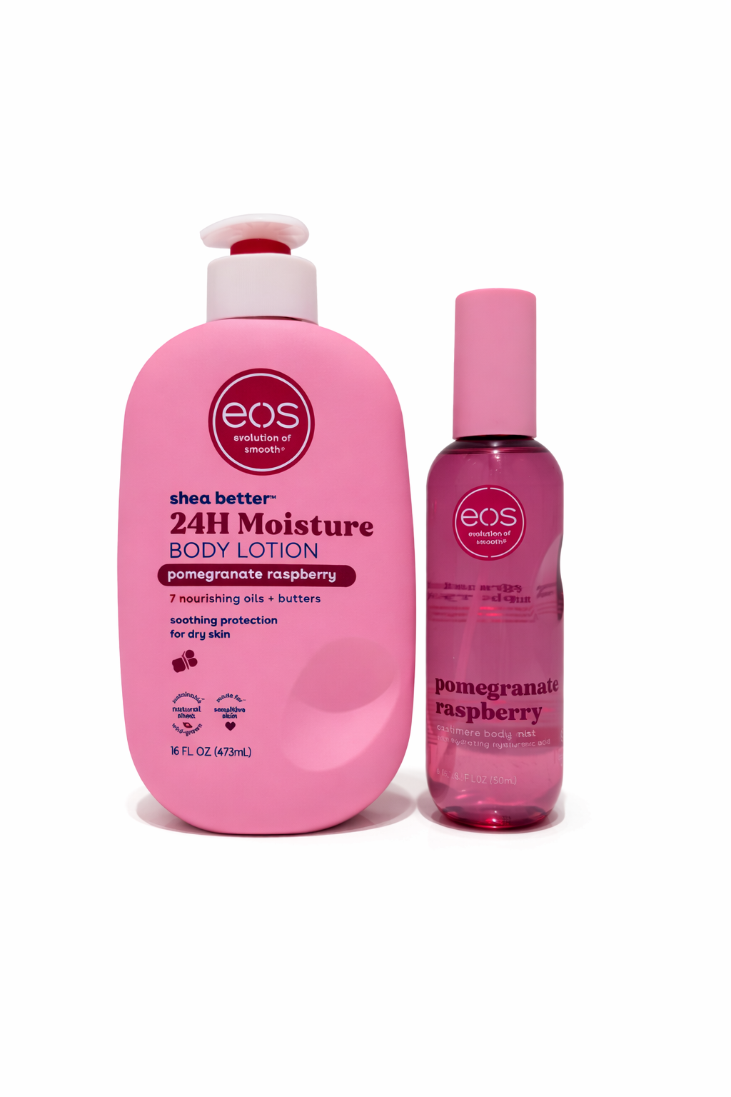 EOS Body Care Set - Lotion & Mist - Pomegranate Raspberry