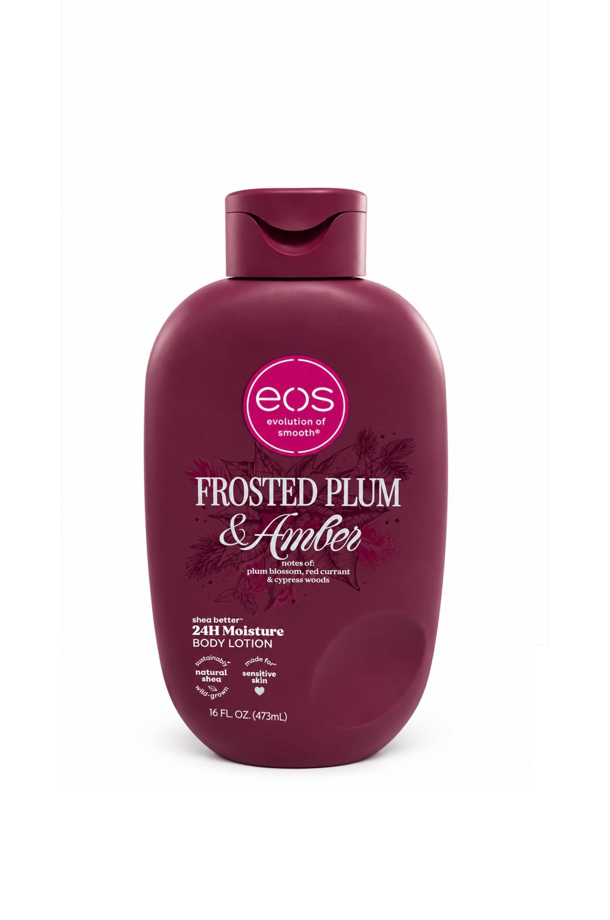 IMPERFECT - EOS Limited Edition Frosted Plum & Amber(1) Shea Better 24H Moisture Body Lotion 473mL
