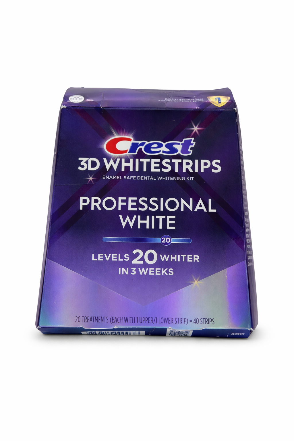 Crest 3D Whitestrips, Professional White.
