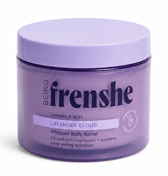 Being Frenshe Unwind & Rest Lavender Cloud Whipped Body Butter