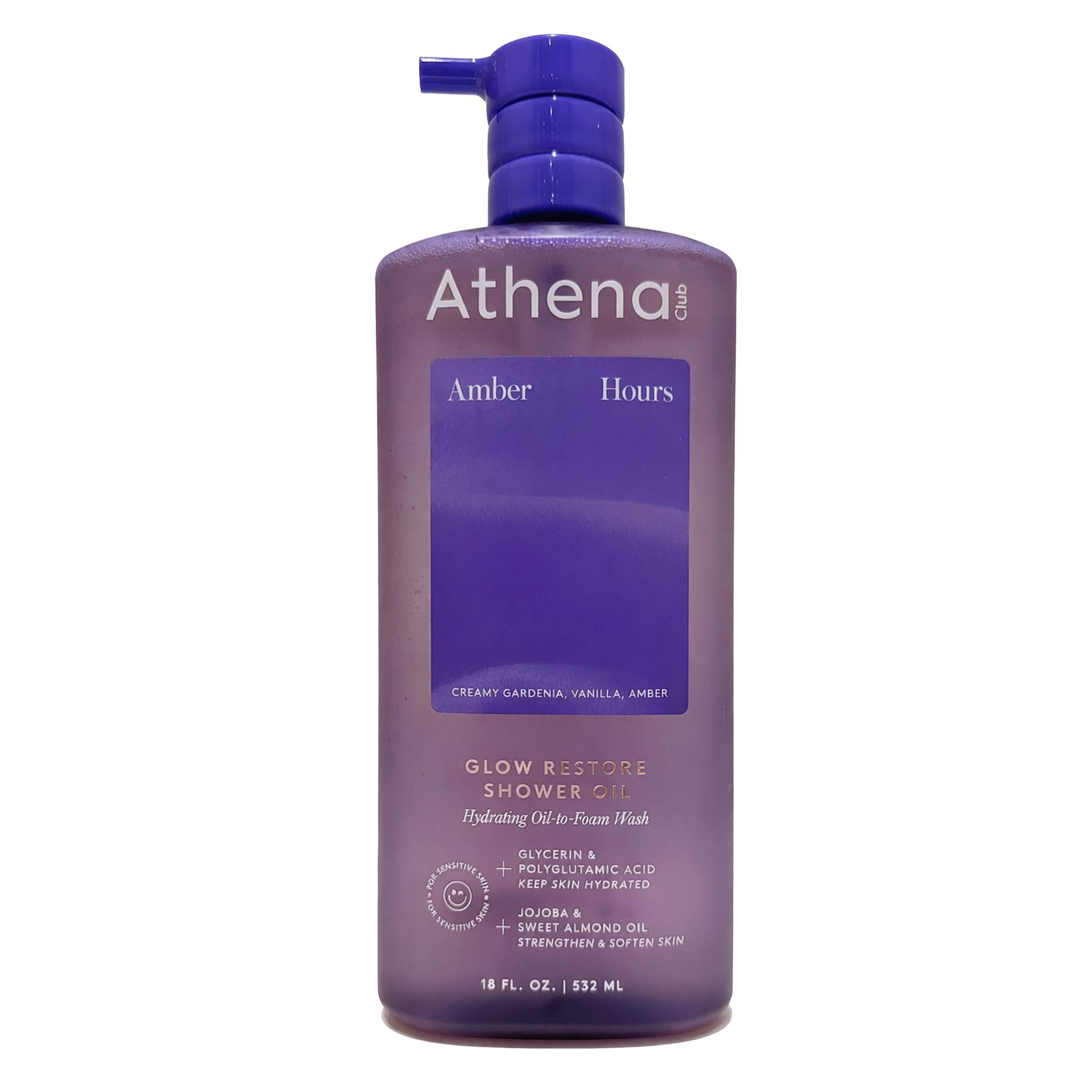 Athena Club Glow Restore Shower Oil - Amber Hours