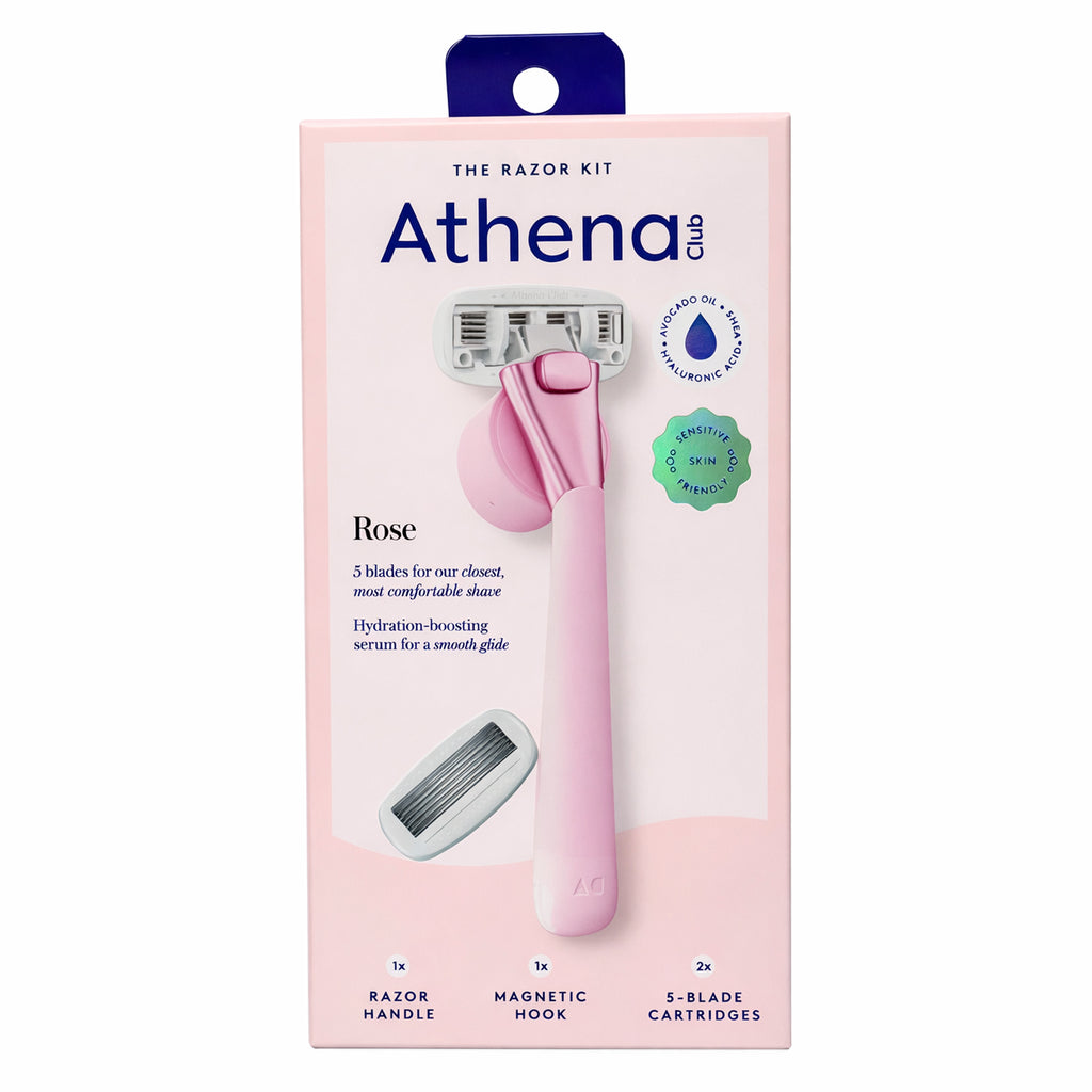 Athena Club - The Razor Kit & 5 Blades Rose