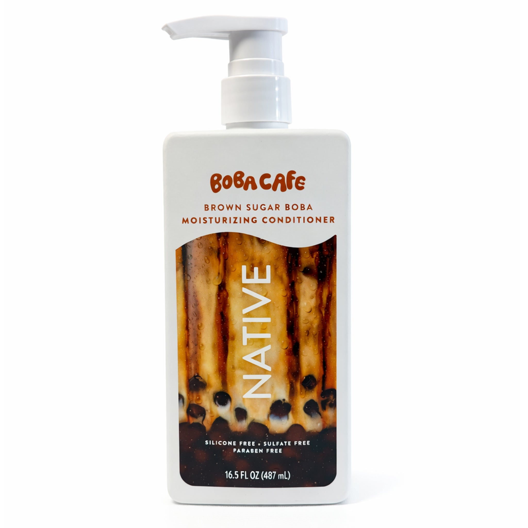 Native Moisturising Conditioner - Boba Cafe Brown Sugar Boba
