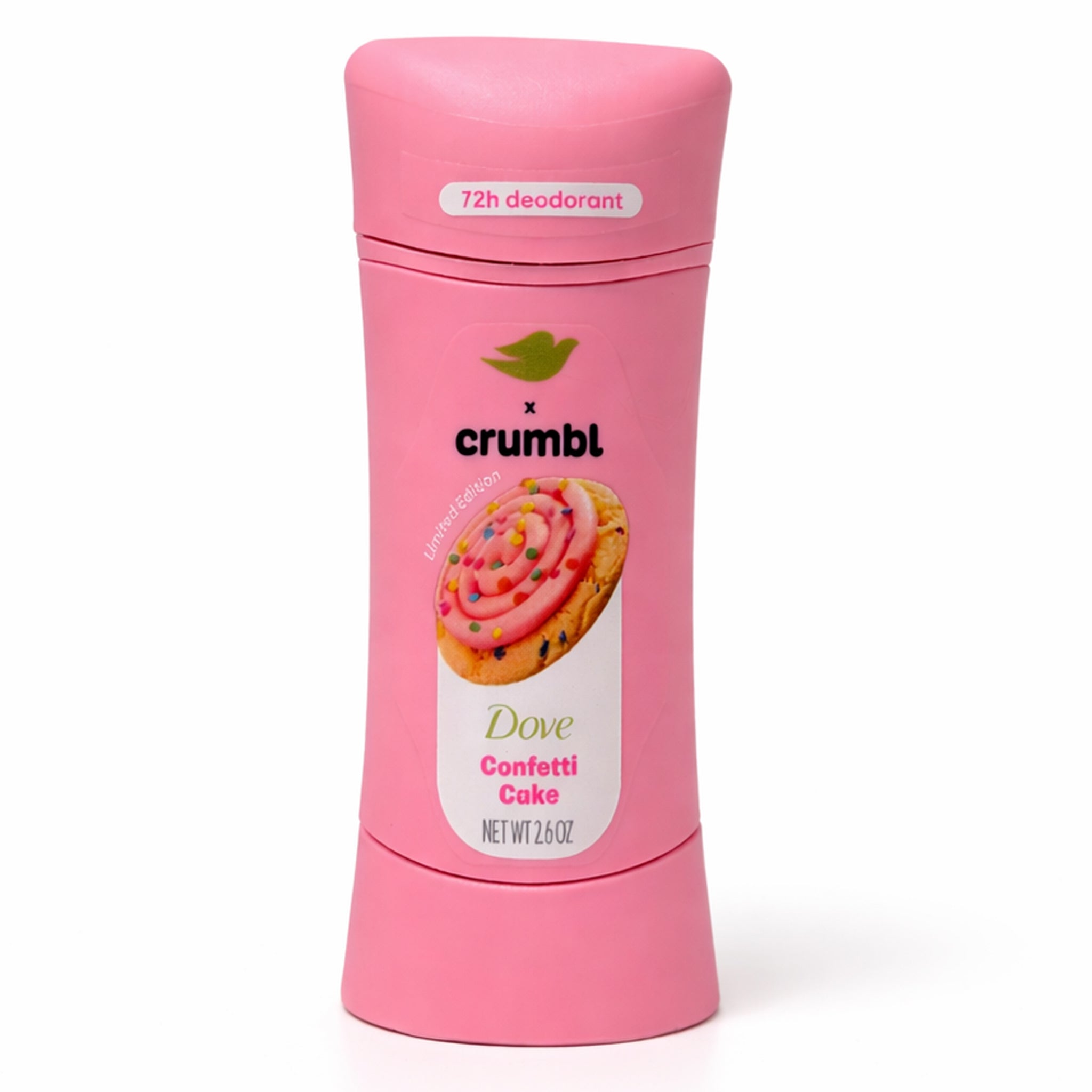 Dove x Crumbl 72H Deodorant, Limited Edition - Confetti Cake