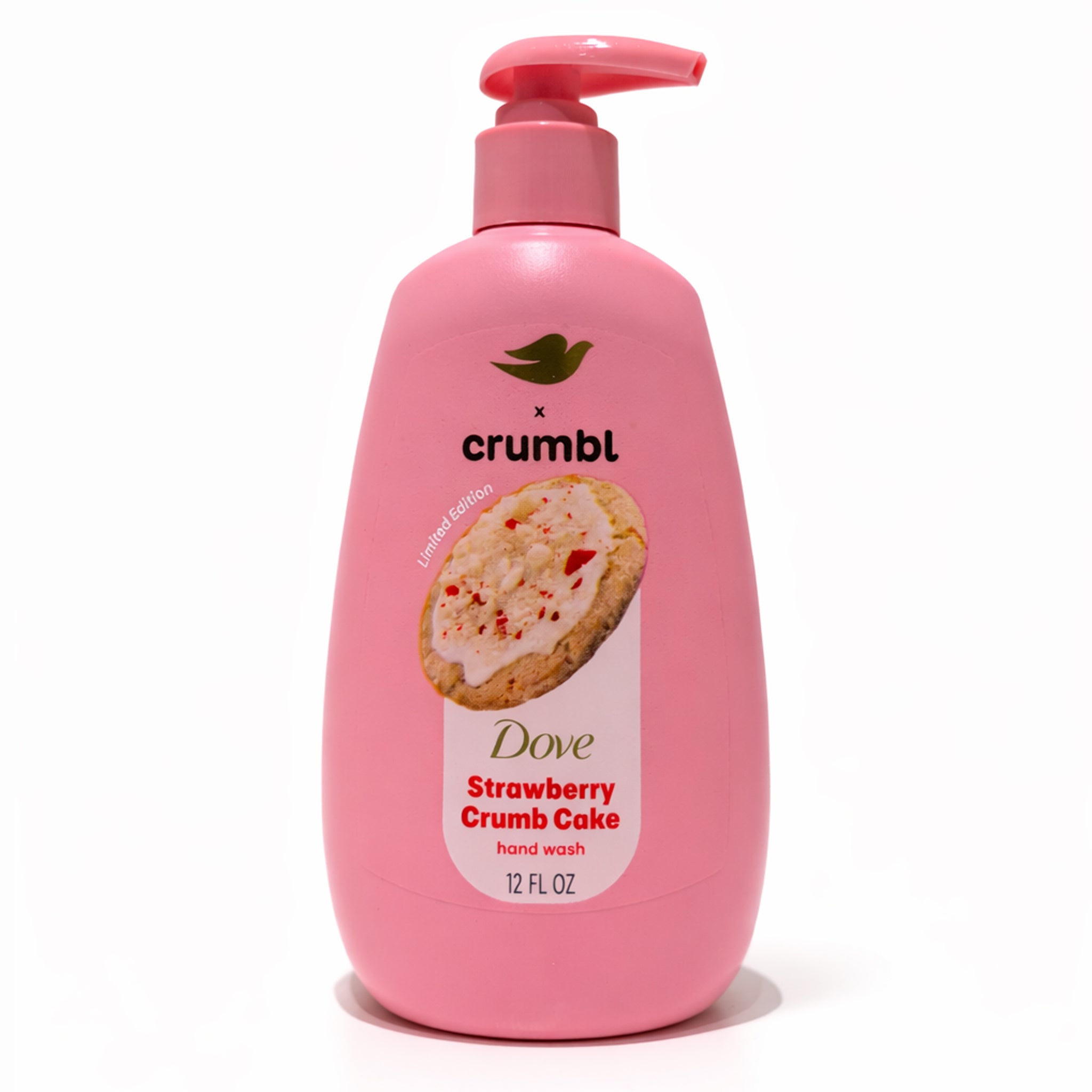Dove x Crumbl Nourishing Hand Wash, Limited Edition - Strawberry Crumb Cake
