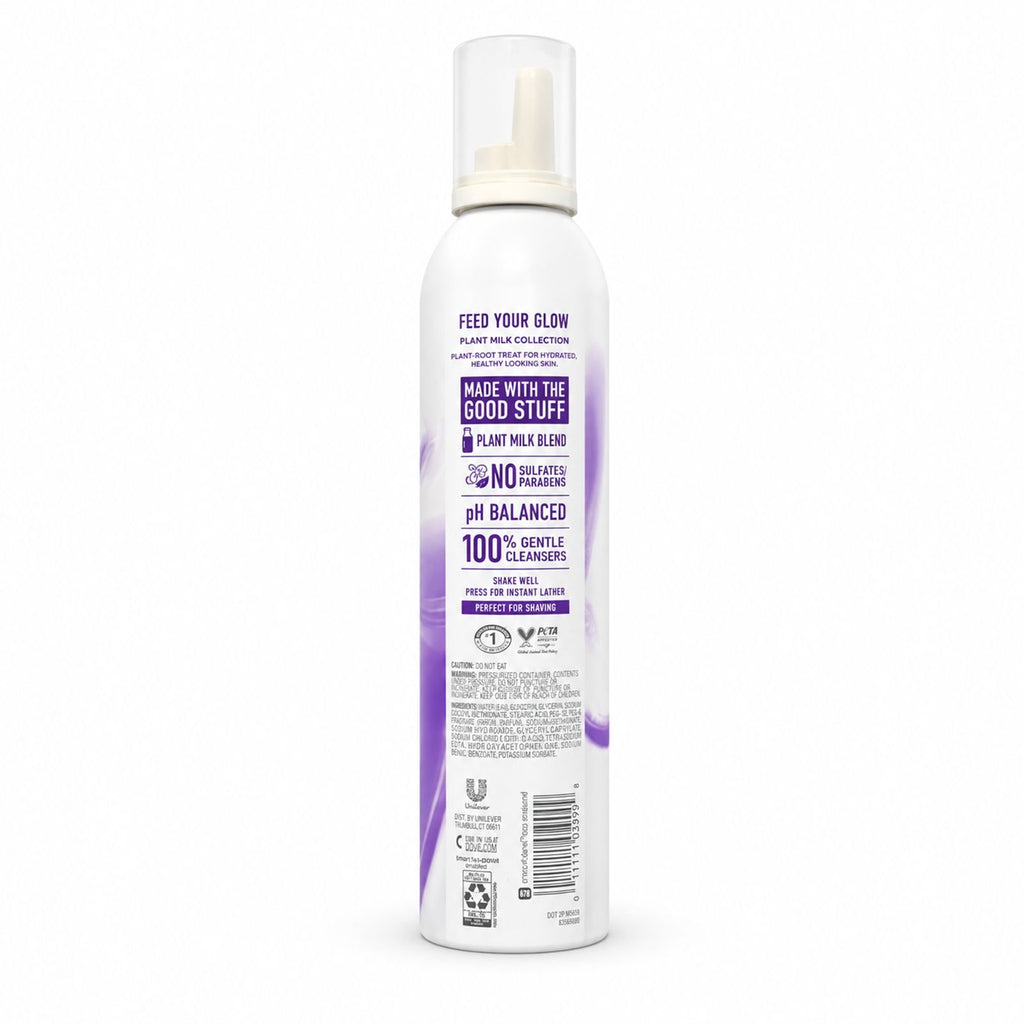 Dove Rice Milk & Velvet Açaí Whipped Shower Foam