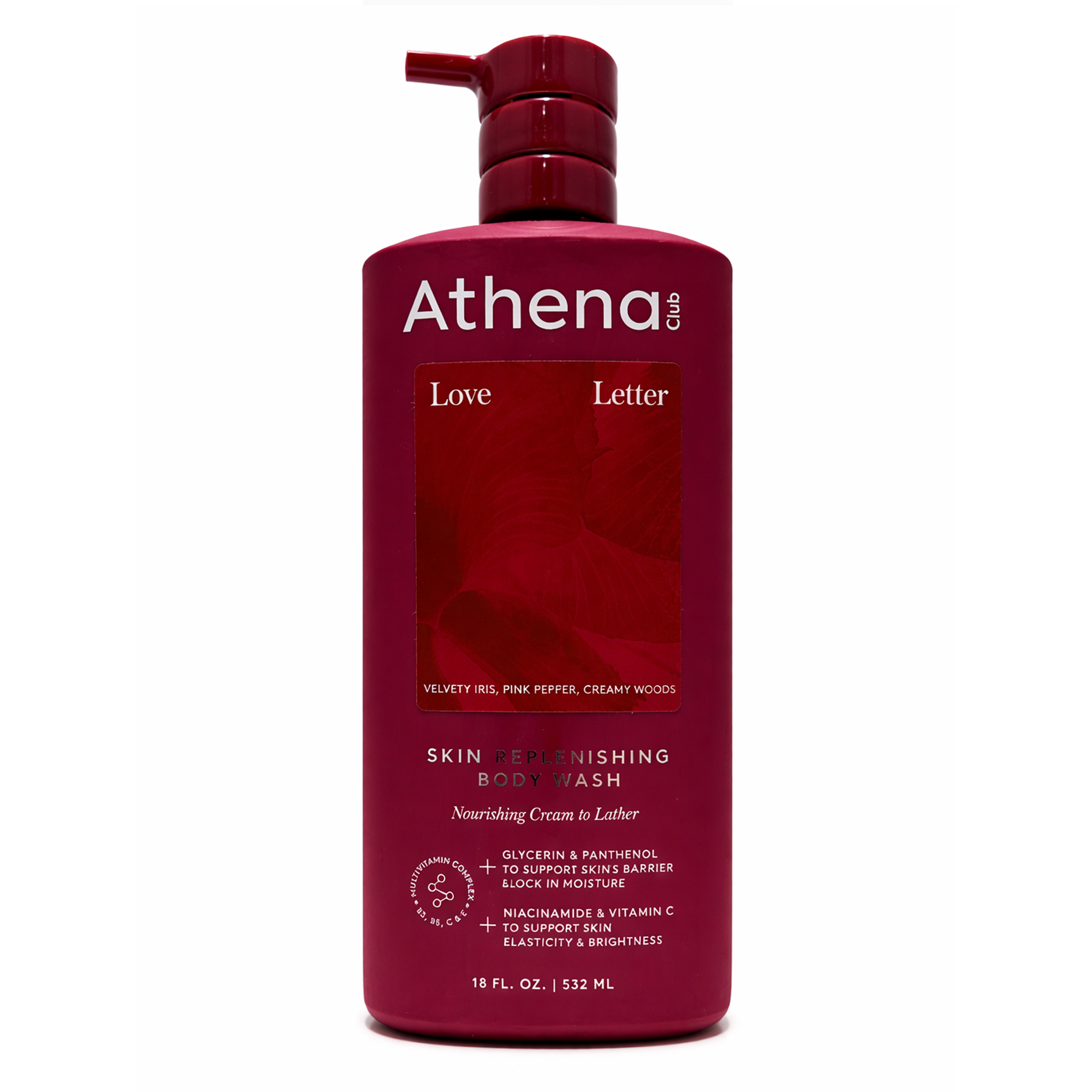 Athena Club Skin Replenishing Body Wash - Love Letter