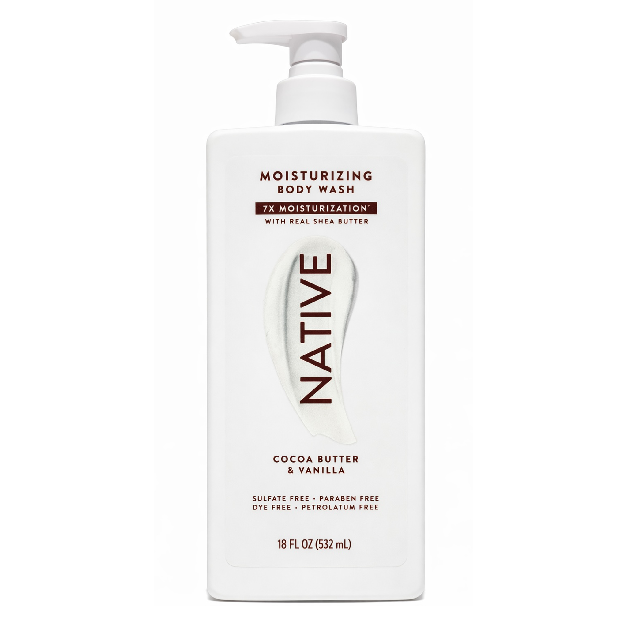 Native Body Wash, Moisturising Soft Girl Glow - Cocoa Butter & Vanilla