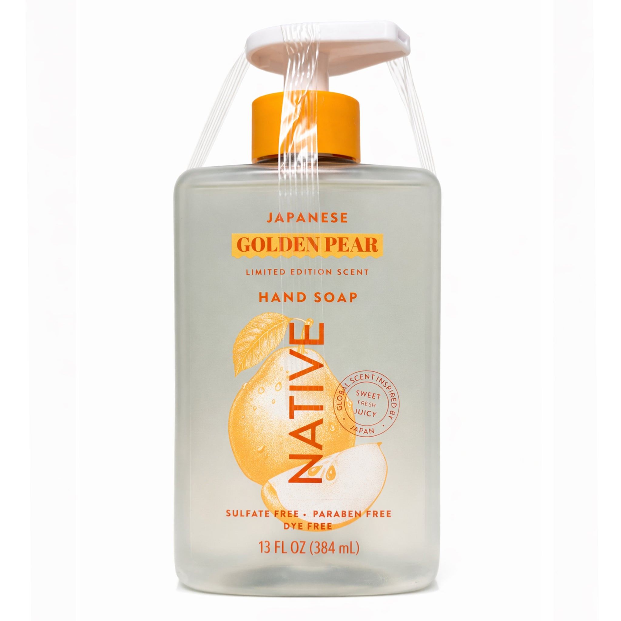Native Hand Soap - Japanese Golden Pear Limited Edition Scent. Warm Everyday Luxury