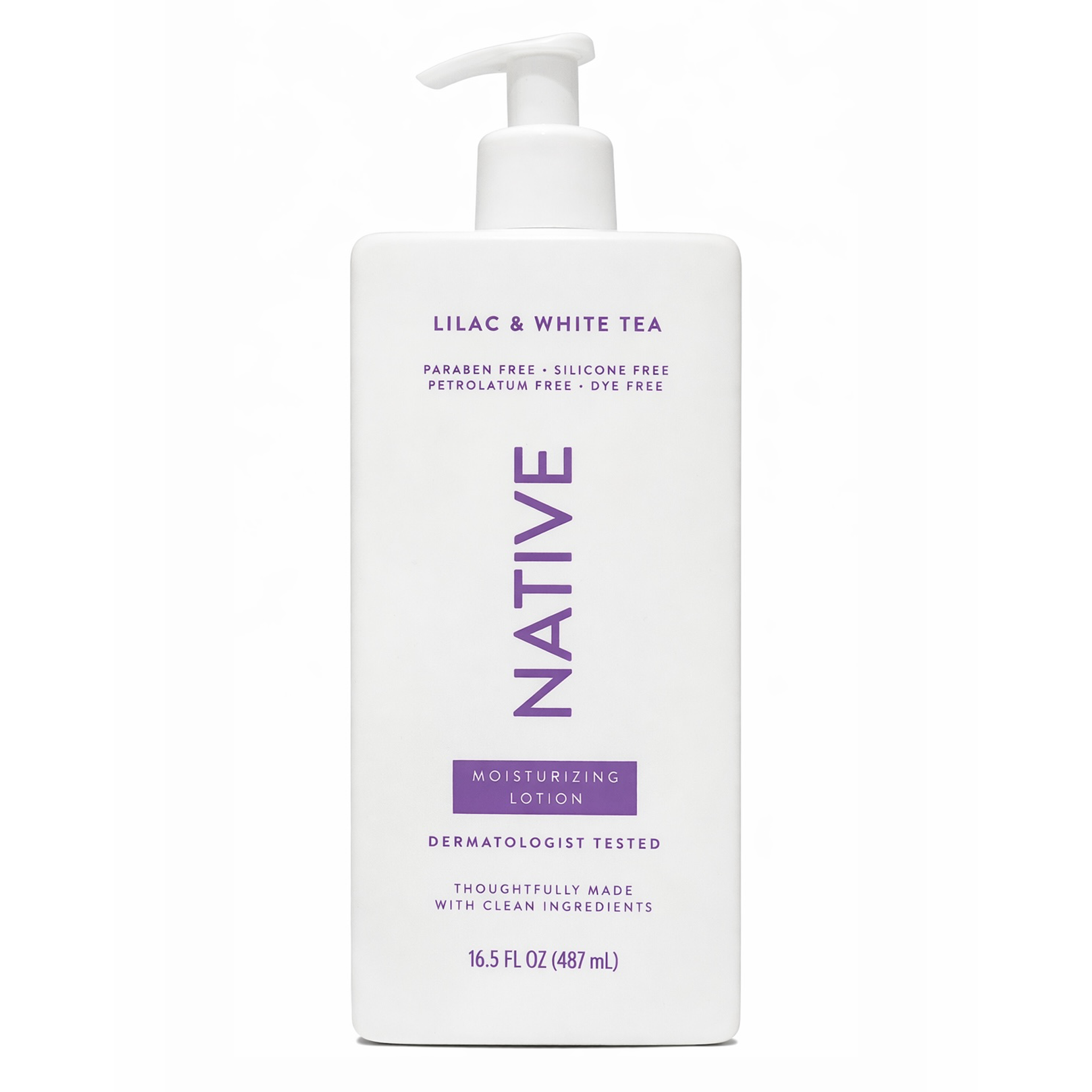 Native Body Lotion, Moisturising Soft Girl Glow - Lilac & White Tea