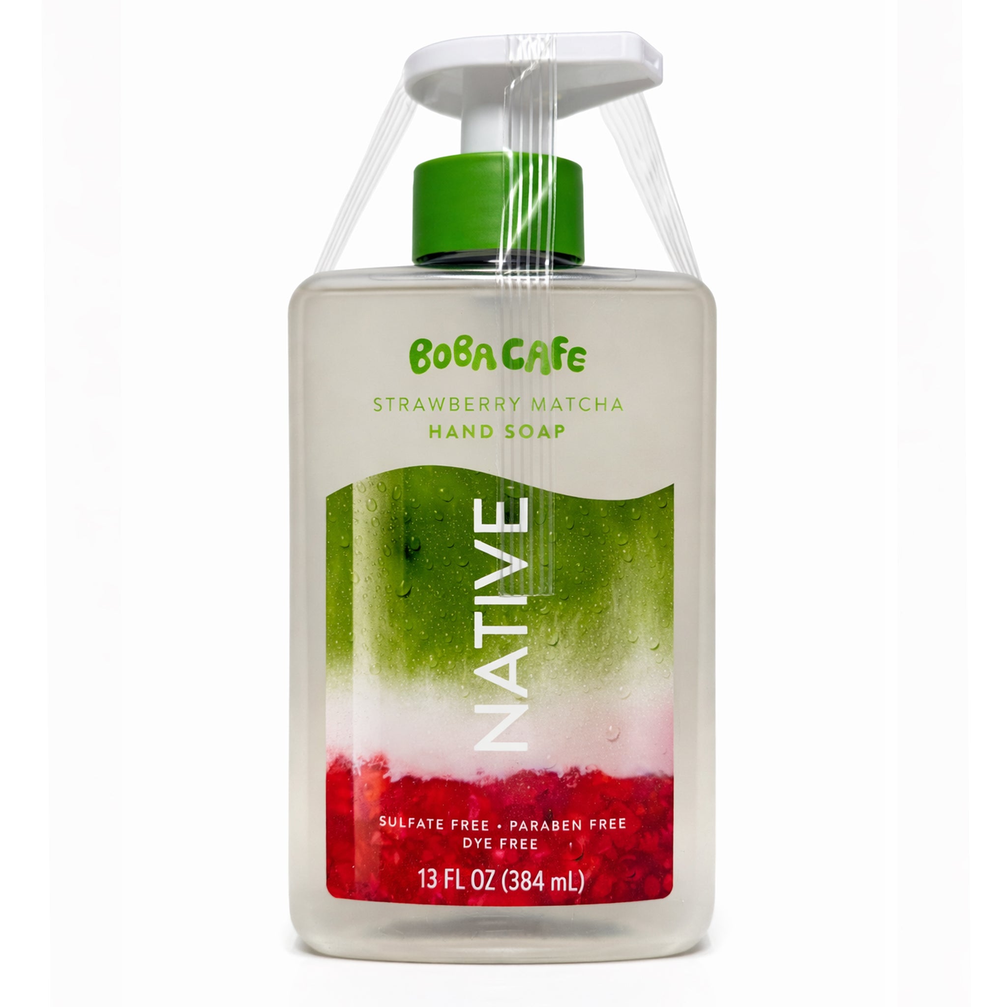 Native  Hand Soap - Boba Cafe Strawberry Matcha. Warm Everyday Luxury