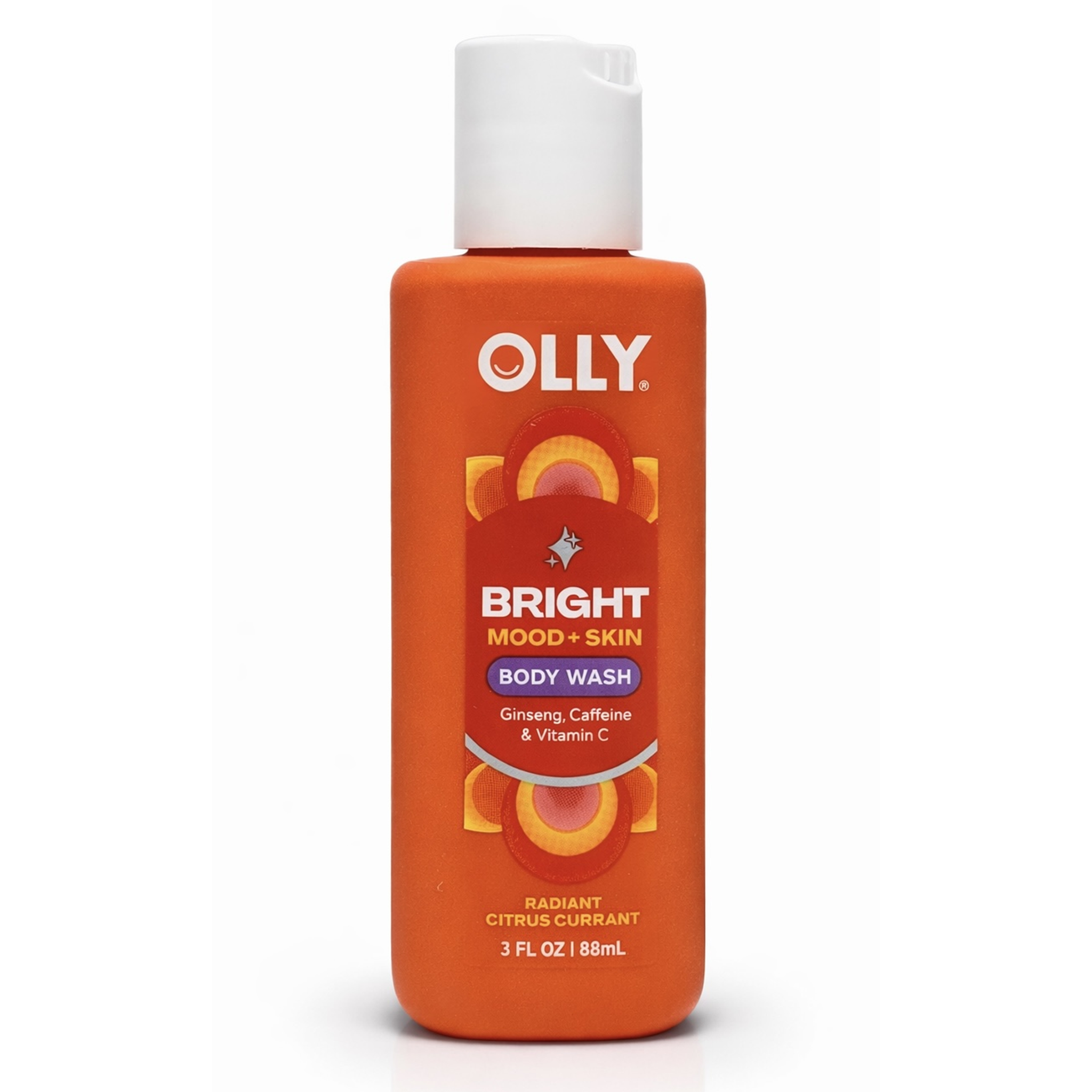 OLLY Bright Body Wash Travel Size - Citrus Currant
