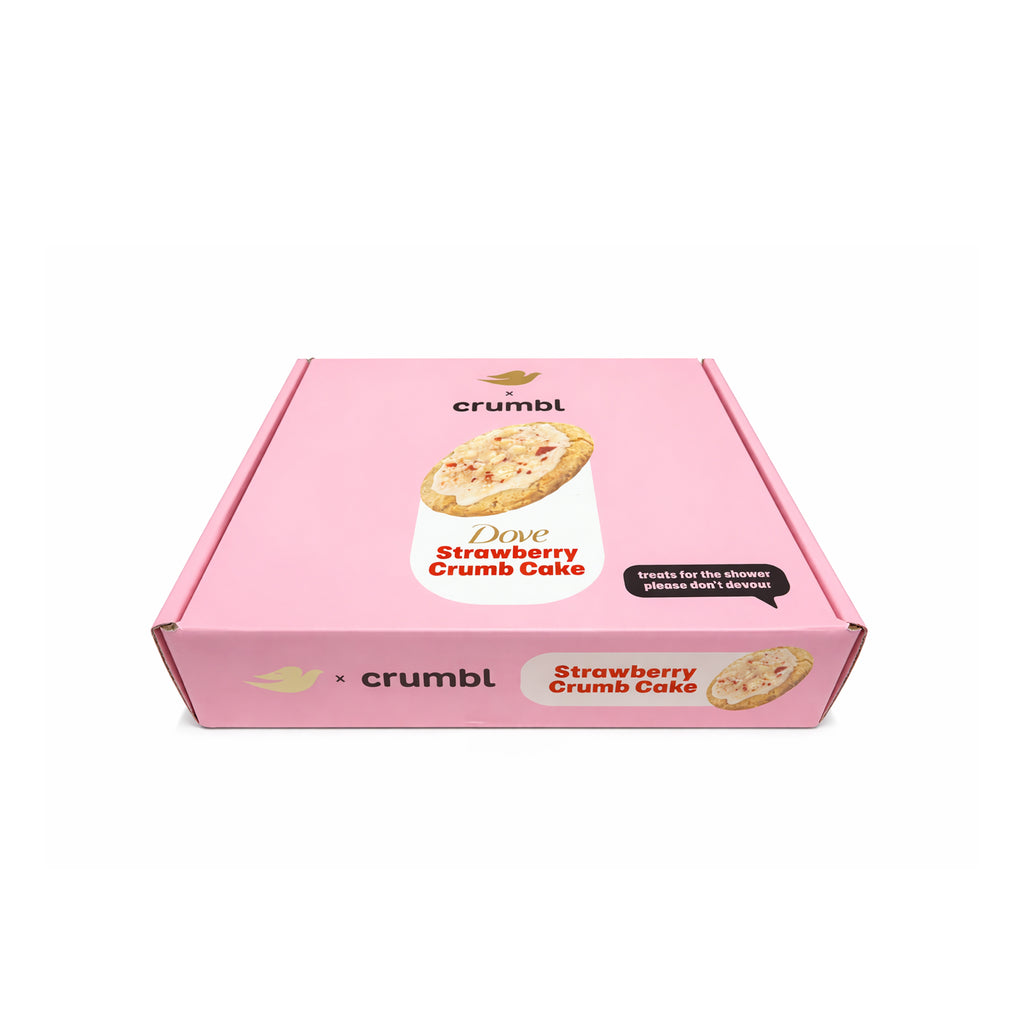 Dove x Crumbl Gift Set, Limited Edition - Strawberry Crumb Cake